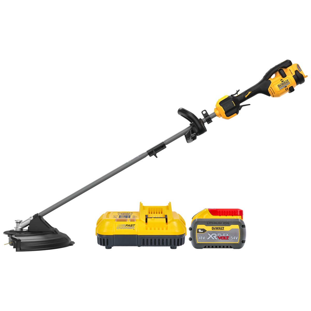 Dewalt DCMAS5713 54V XR Cordless Brushless Flexvolt Split Boom String Trimmer...