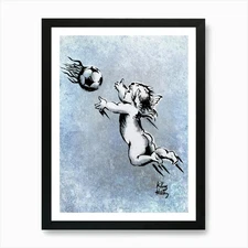 Catch It | Street Art Digital | Pop Framed Wall Art Poster Canvas Print Picture