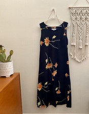 Vintage 1990s Dressbarn Floral Midi Dress