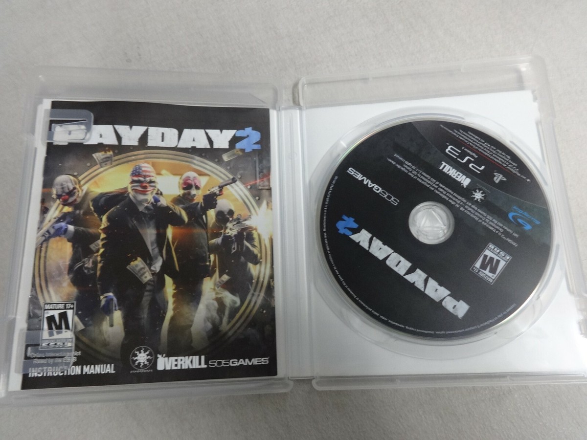 Payday 2 Sur PS3 – Complet Avec Boîtier – Très Bon état