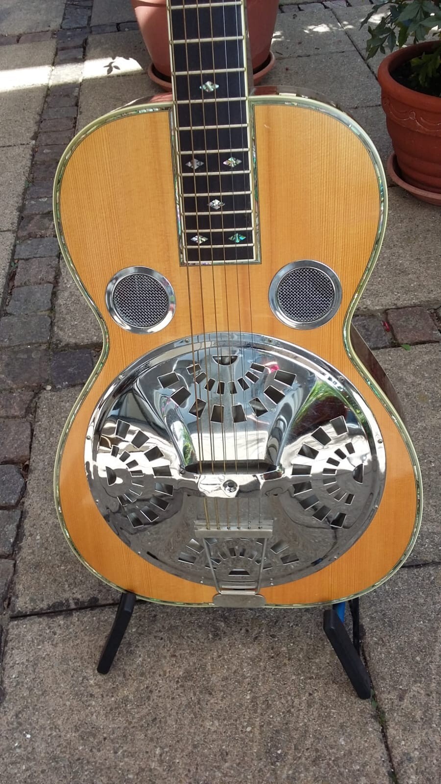 Lap Steel Dobro Gitarre mit Tonabnehmer eBay