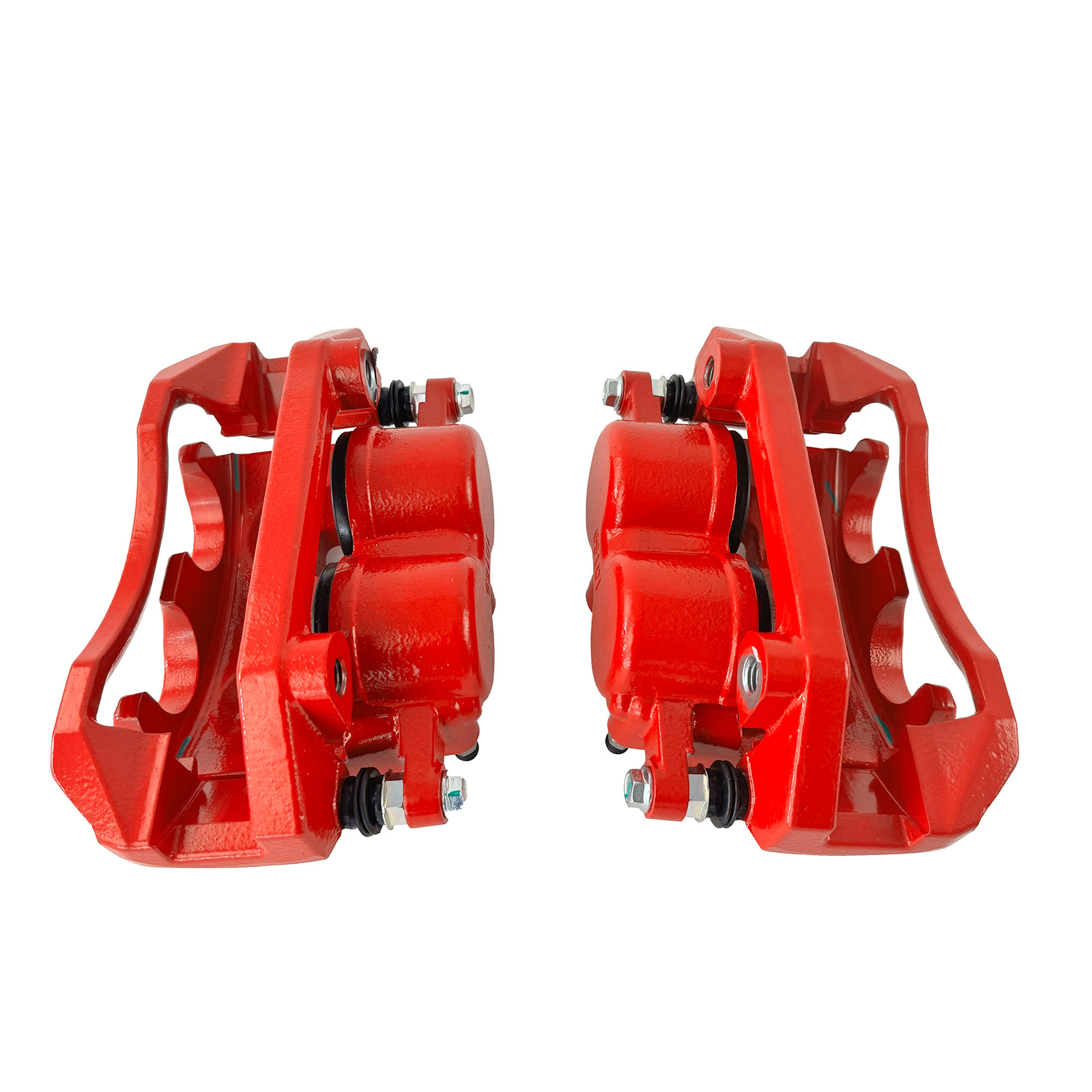 S5054 RED CALIPER PAIR Front For 2019-2020 Ram 1500 Classic Dodge Ram Dakota