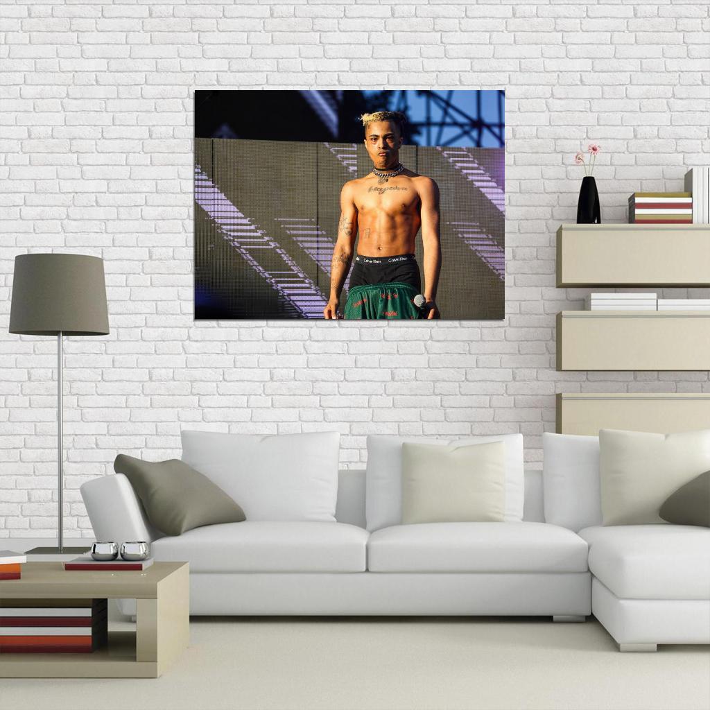 V7830 XXXTentacion Hot New Star Rapper Hip Hop Rap Singer WALL