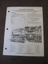 Vw Type 2 Bus Type 3 Type 4 411 412 Automatic Transmission Service Guide