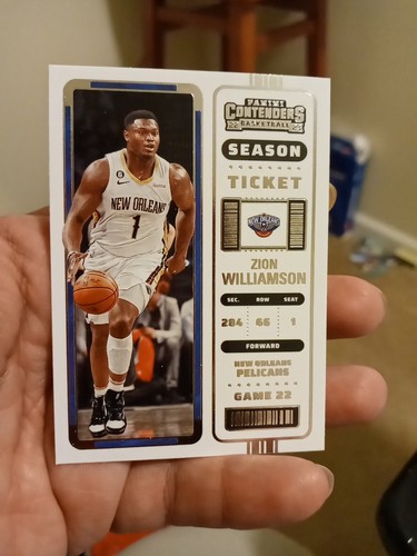 2022-23 Panini Contenders - Playoff Ticket #85 Zion Williamson - Picture 1 of 4