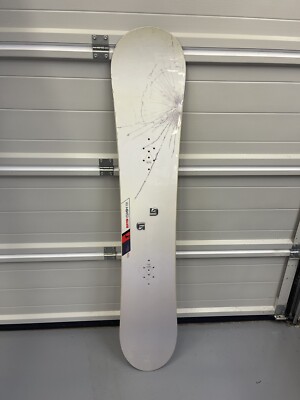 Burton Clash Glass Crack Snowboard White - 158 | eBay UK