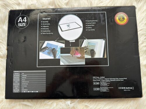 A4 Slim LED Adjustable Illuminated Tracing Light Box, New in Box - Picture 3 of 4