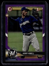 2018 Bowman Draft #BD-61 Korry Howell Purple #/250 SN