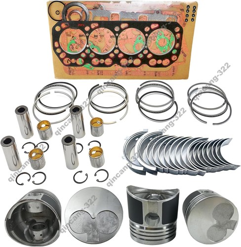 K4D Overhaul Rebuild Kit for Mitsubishi Engine Caterpillar MS04M Excavator