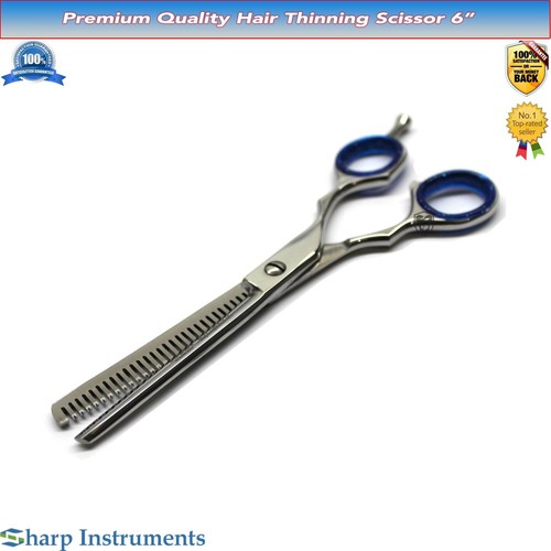 SHARP Edge Barber Scissors Hairdressing Shears Hair Cutting Salon Razor 6.0'' - Picture 18 of 23