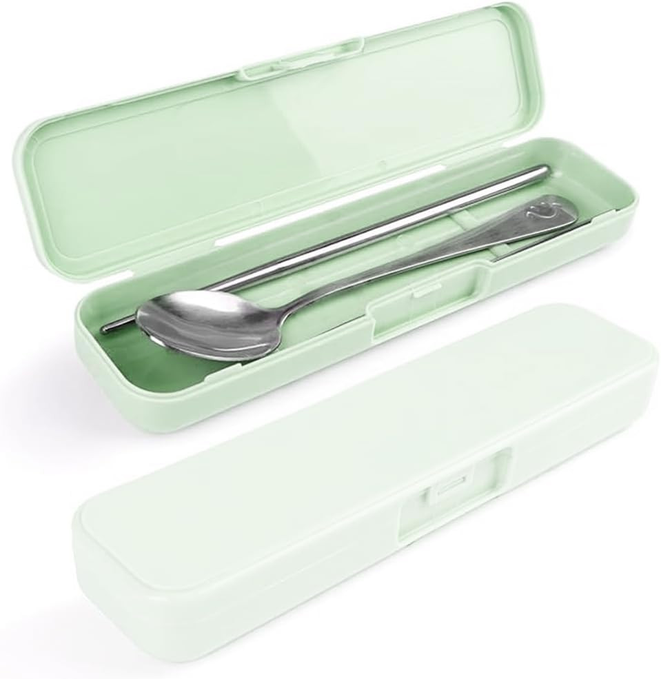 1pcs Besteckbox, Reisegeschirr, Aufbewahrungsbox, Reiseutensilien, Besteckkasten
