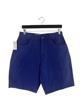 vintage bugle boy purple jean denim shorts mens size 32 deadstock NWT 90s