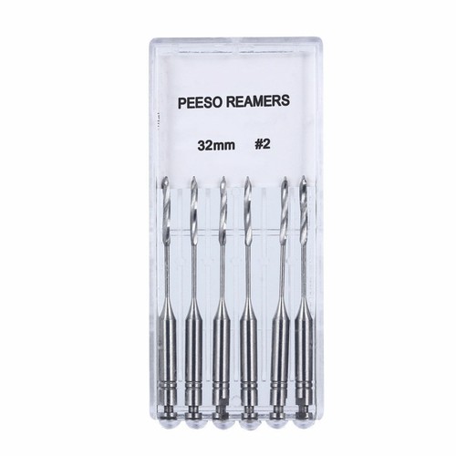 1 Pack 6 Pcs Dental SST Endodontic Root Canal Peeso Reamers/GATES DRILLS 28/32mm - Picture 3 of 31