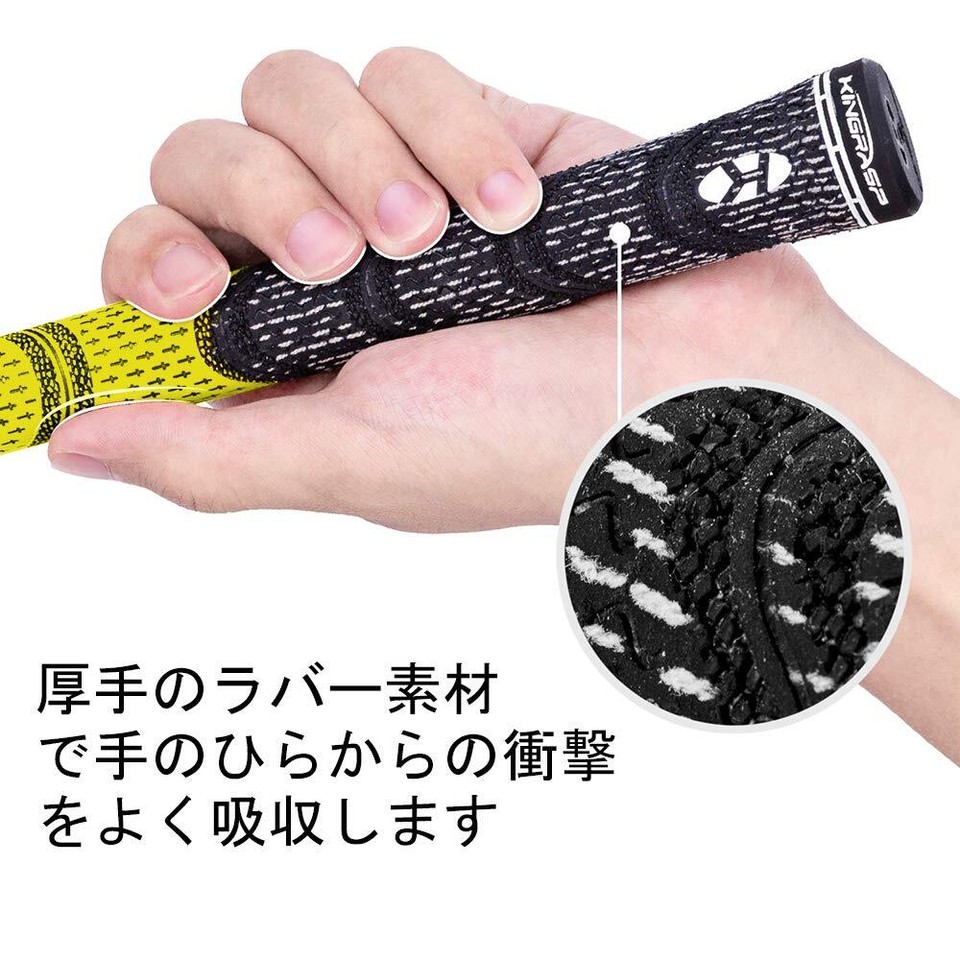 Golf Grip with Replacement Tool, AntiSlip Rubber, No Backline