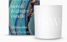 This Works Neroli & Ginger Candle Hand Poured 25 new boxed