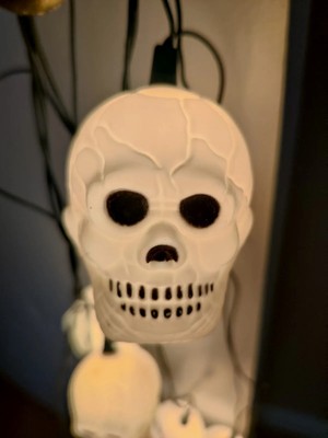 VTG Schlag Mold Skull Light Set 10 Innen/Außen Halloween Dekoration | eBay