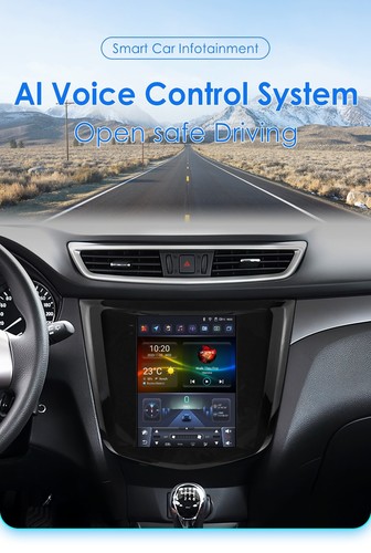 Autoradio 8+128G per Nissan Qashqai Xtrail 13-17CarPlay 9.7"GPS DSP BT5.0+360KAM - Foto 2 di 24