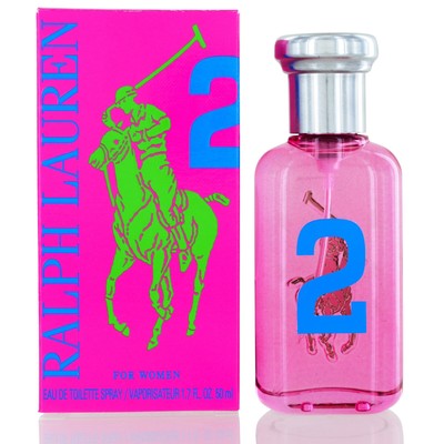 Polo Big Pony 2 by Ralph Lauren EDT Spray (PINK) 1.7 Oz For Women NEW IN BOX 3605975062489 | eBay
