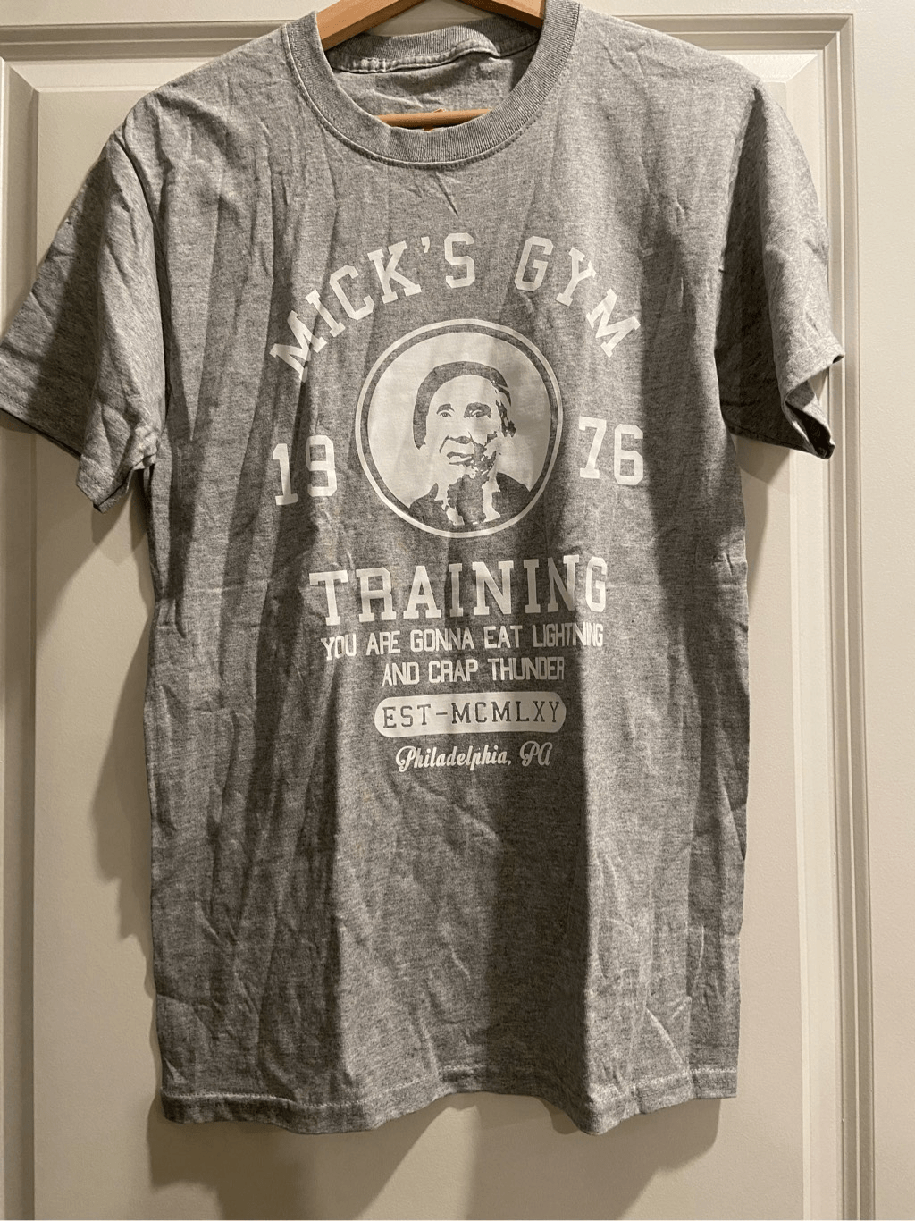 Mick's Gym T-shirt size Small