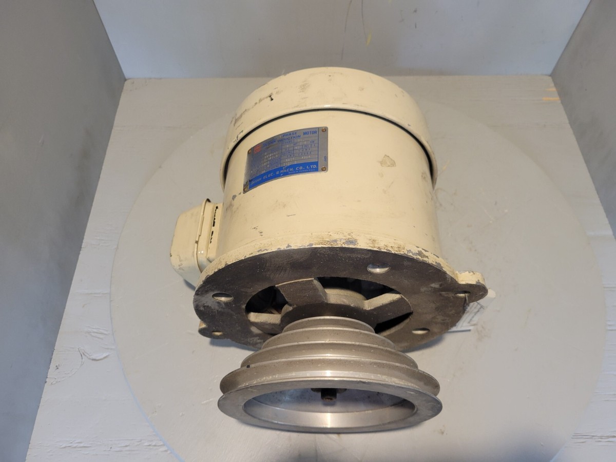 JinShin Phase Induction Motor, 230/460V, 5.8/2.9A, 1720RPM