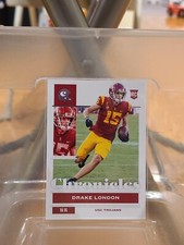 2022 Panini Chronicles Draft Picks Drake London Rookie RC #6 - USC Trojans