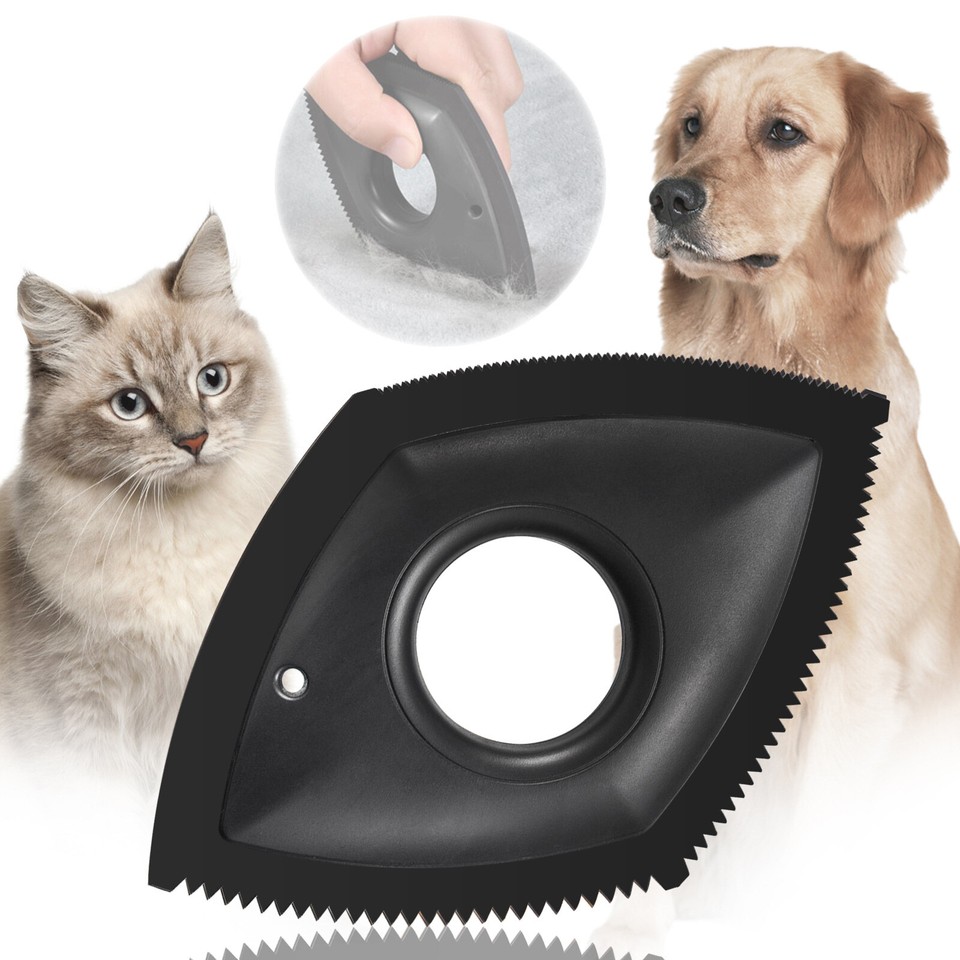 Pet Hair Remover Comb Reusable Hair Detailer Cleaning Tool for Couch