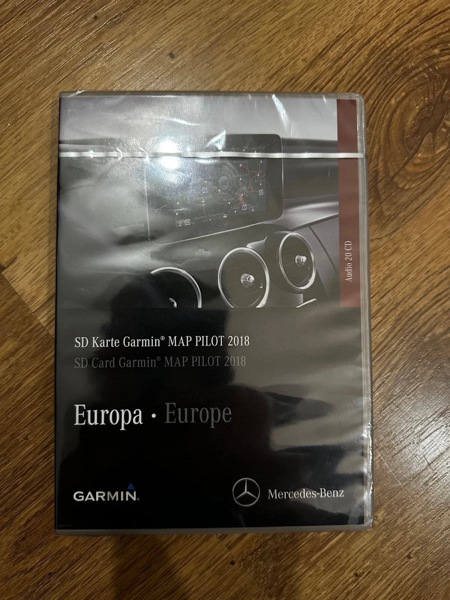Original MERCEDES-BENZ SD Karte Garmin Map Pilot Europa 2018 