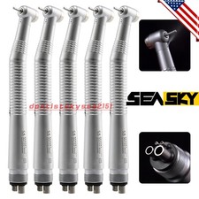 5X Dental High Speed Turbine Handpiece Push Button 4Hole Fit NSK PANA MAX CE