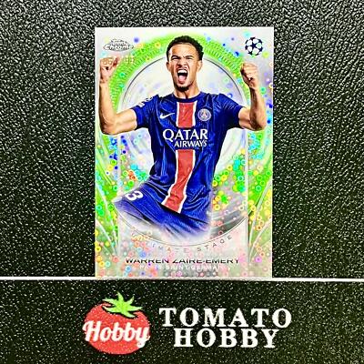 Warren Zaïre-Emery 2024 Topps Chrome UEFA EURO #54 RC