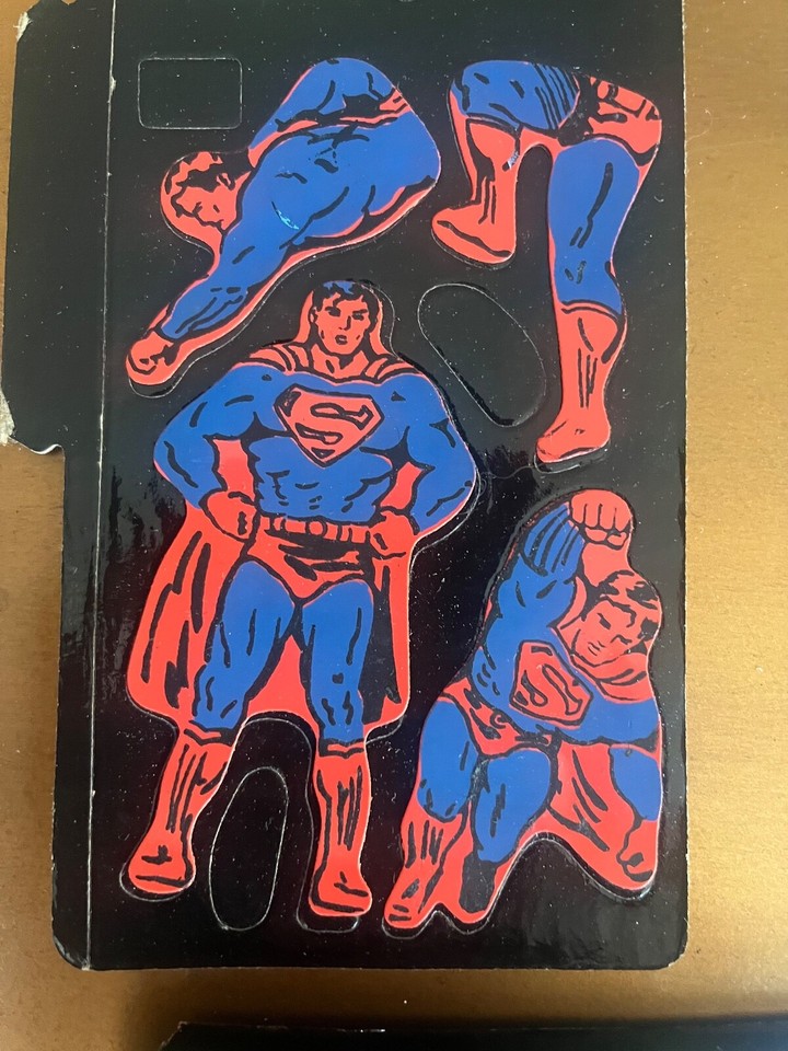 Superman Colorforms Toy Adventure Set Vintage 1978 | eBay