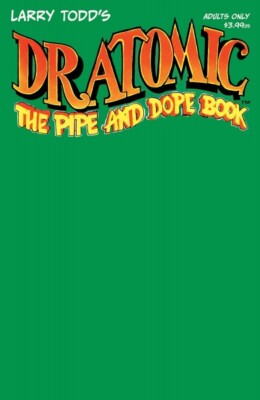 DR ATOMIC PIPE & DOPE BOOK (ONE-SHOT) BLANK SKETCH CVR