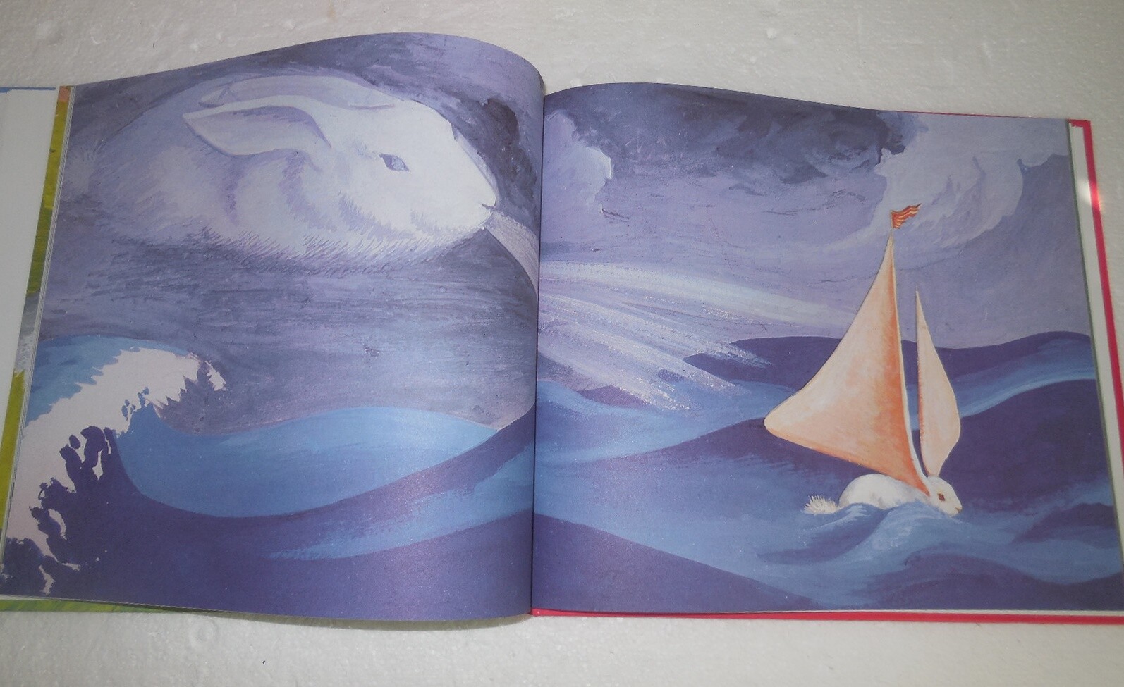 The Runaway Bunny by Margaret Wise Brown Large 9x10" 2005 Edition, Hardcover, DJ