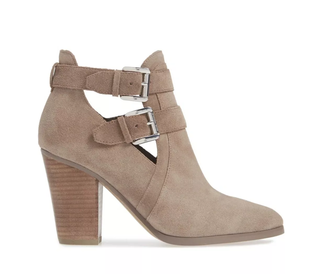 MICHAEL KORS Walden Bootie Suede Light Mushroom US 8.5 M eBay
