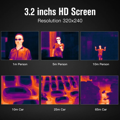 3.5" Thermal Imaging Camera 320x240 Wi-Fi Camera Underfloor Heating Leak Detect - Picture 21 of 24