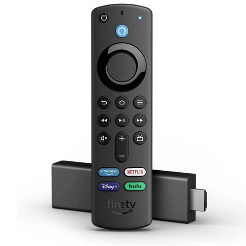 Fire TV Stick 4K con control remoto por voz Alexa incluye controles de TV - negro - Imagen 1 de 6