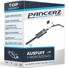 Mittelschalldämpfer für  DACIA SANDERO II 1.2 ab 2013 auch Stepway Auspuff