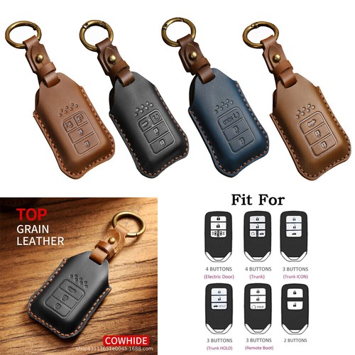 Custodia Portachiavi In Pelle PU Per Honda Civic, CR-V, HR-V: Elegante E Protettiva