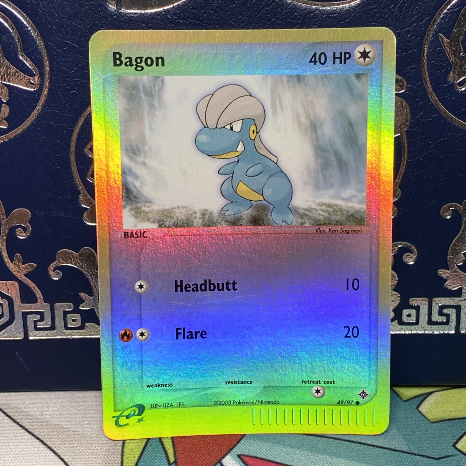 Bagon EX Dragon 49/97 Reverse Holo Common Pokemon Trading Card NM