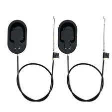2x Pull Recliner Handle Chair Release Lever Replacement Handle with Spring Cable