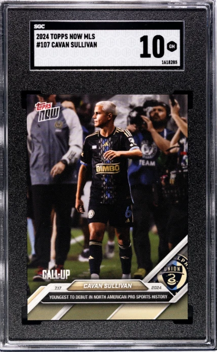 Cavan Sullivan trading card