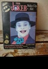 DC COMICS 1989 Generik Ink THE JOKER Make Up Kit Batman Movie Jack Nicholson NOS