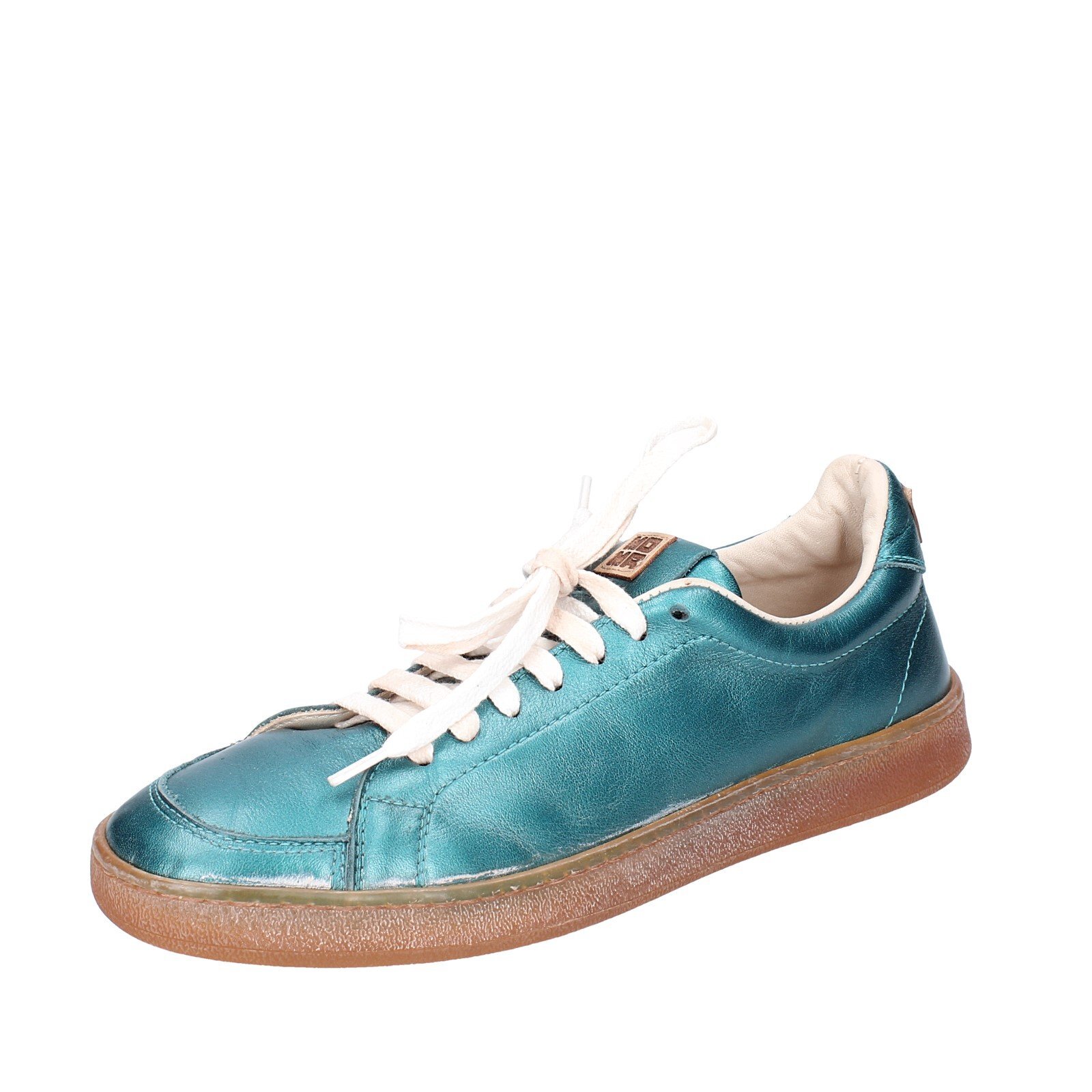 кроссовки schuhe damen MOMA grn leder 49401A ВИНТАЖНЫЕ EX709 24890₽