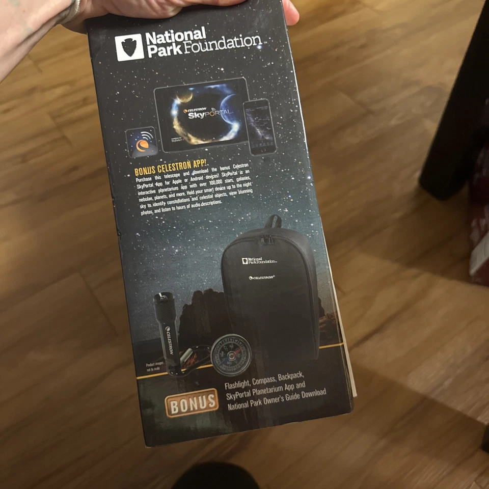 National Park Foundation Celestron Telescope Travel Scope 60 #22005 - Image 4 of 4