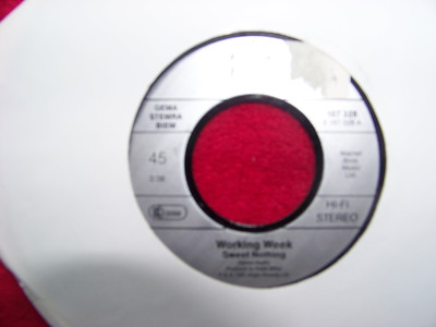 Working Week - Sweet nothing / Who´s fooling who    Virgin 45
