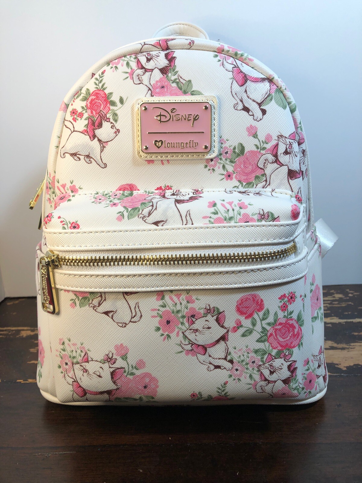 adidas pink floral backpack