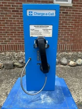 Wintel Charge A Call Prison Payphone Blue FOR PARTS UNTESTED