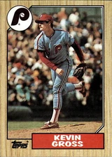1987 Topps #163 Kevin Gross