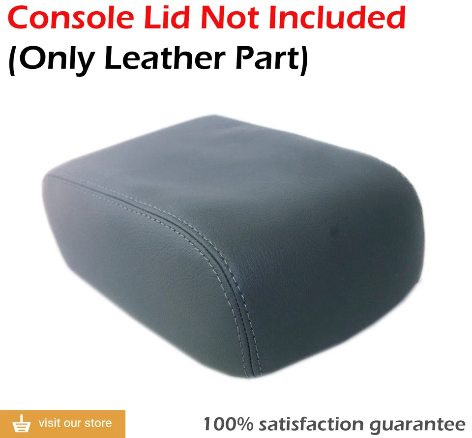 Reposabrazos consola central cuero sintético cubierta para Isuzu Rodeo 98-01 gris Foto 2 de 4