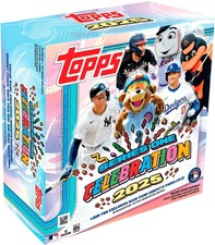 2025 Topps Celebration Series 1 Baseball Checklist, Mega Details