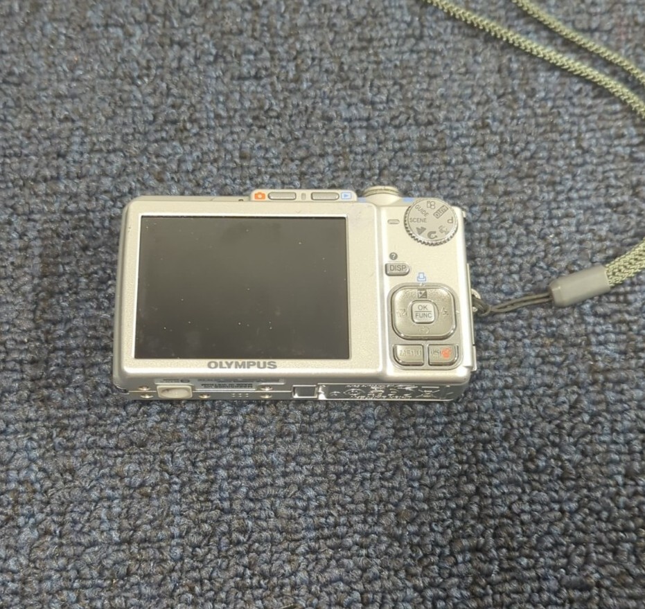 FOR PARTS OR REPAIR Olympus FE340 Silver Digital Camera AS IS eBay